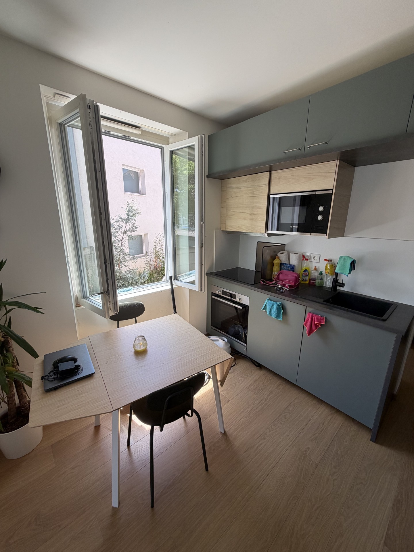 ILLZACH Appartement T2 rénové 26m2 avec terrasse 540€ + 40€ charges - Image 2