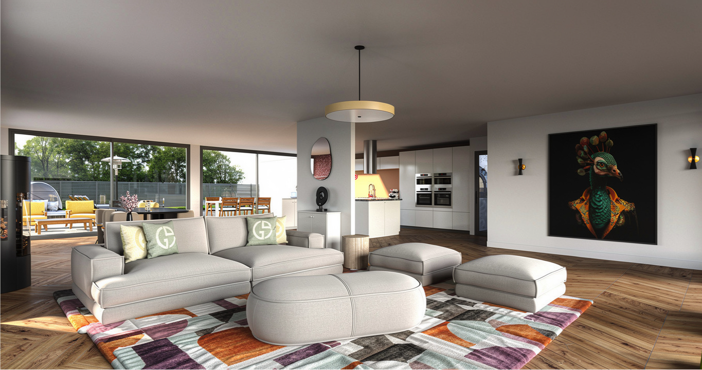 Propriété de 225m2 sur 15,65ares de terrain avec vue dégagée - Image 3