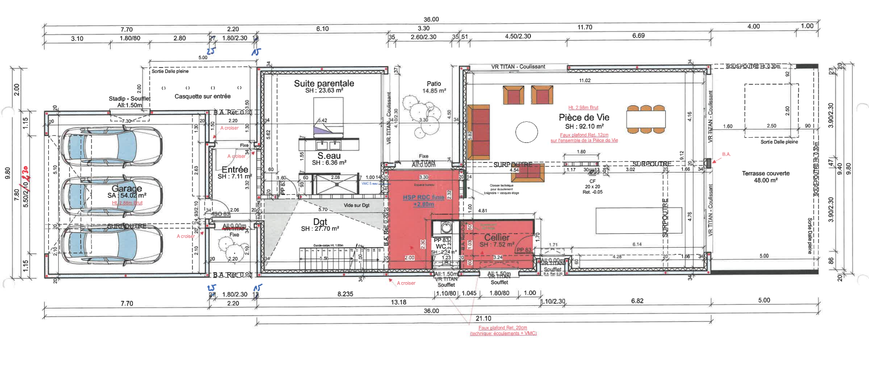 Propriété de 225m2 sur 15,65ares de terrain avec vue dégagée - Image 6